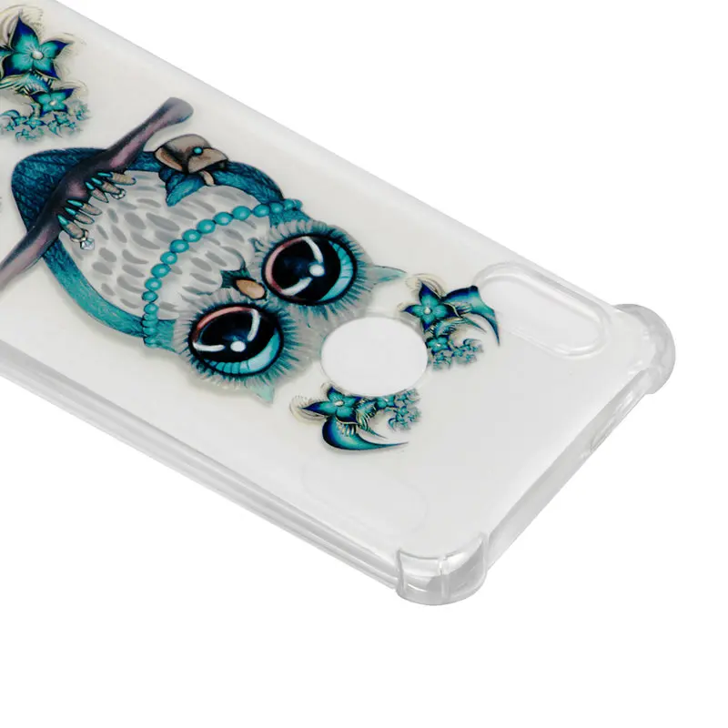 Case For Xiaomi Mi A1 5X Mi5X Cover Silicone Cases Mix 2S mix2S Soft TPU Phone Bags Painted Cute Animal Owl |