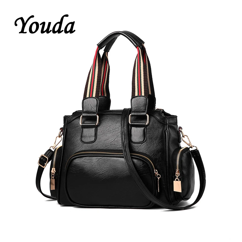 Youda Лидер продаж дизайнер Crossbody Сумка Винтаж из искусственной кожи дамы сумки для