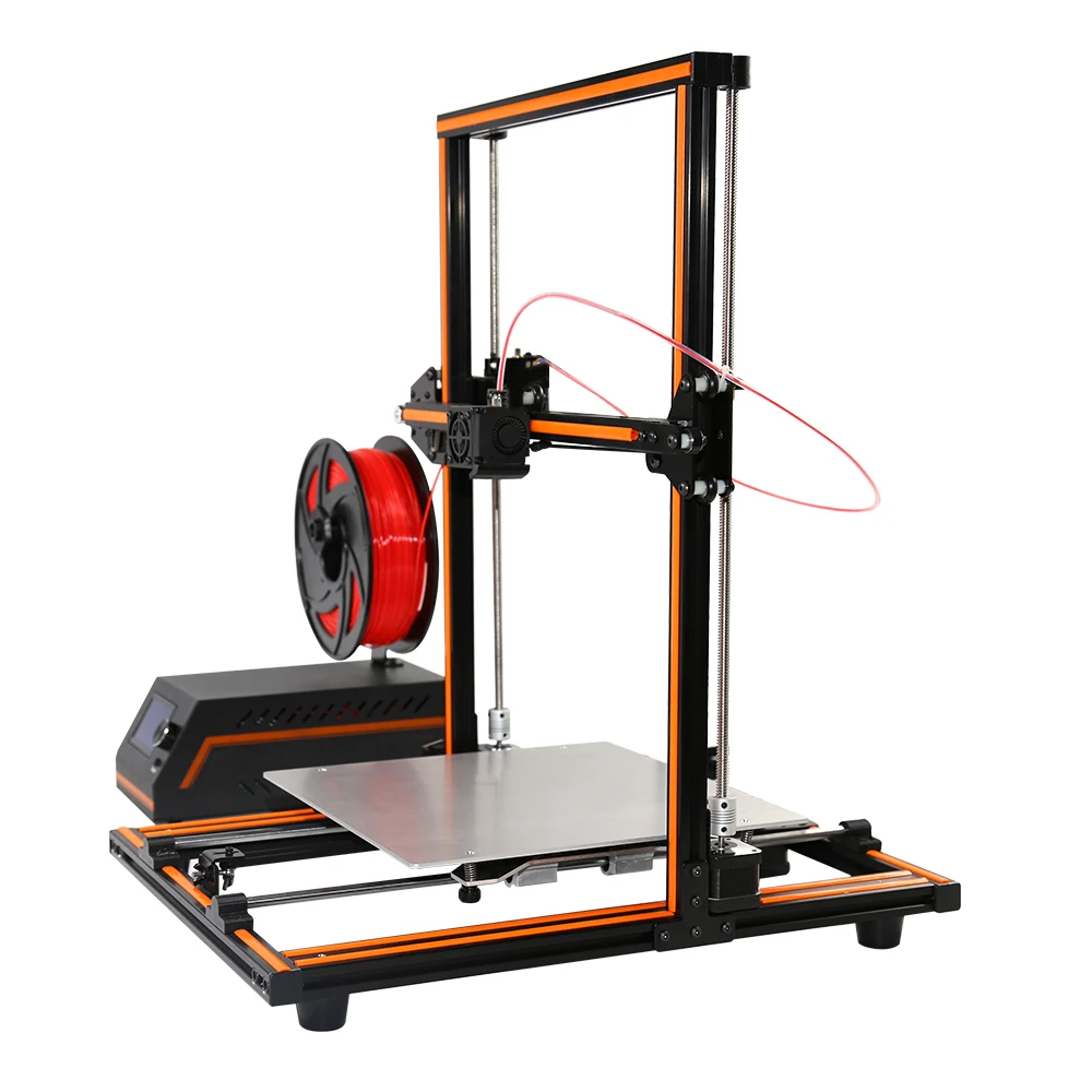 Anet E12 дешевый 3d принтер Набор DIY печати размера плюс 300*300*400 мм Reprap Prusa i3 Impresora с PLA 10 м