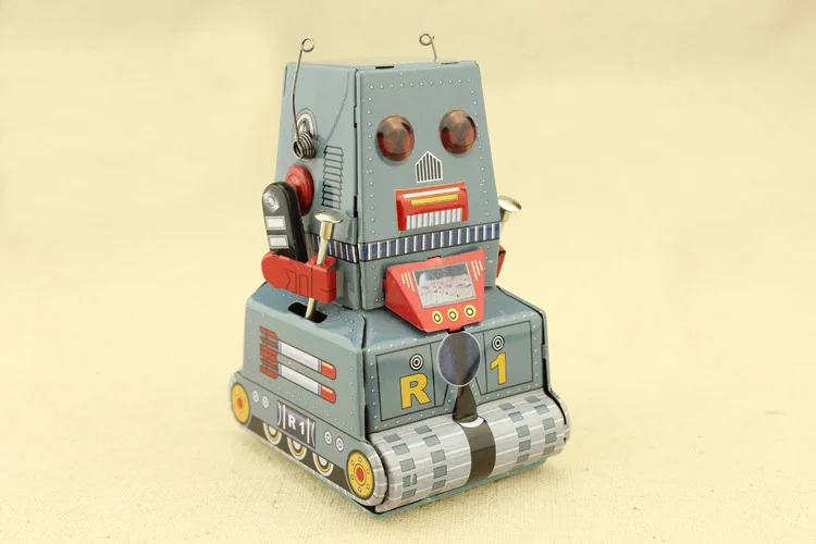 Импортные товары винтажная металлическая рана Классические весенние игрушки