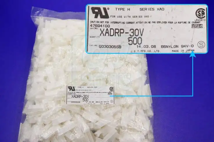 XADRP-30V CONN корпус XAD 30POS DL 2 5 мм Соединители терминалы 100% новые и оригинальные части