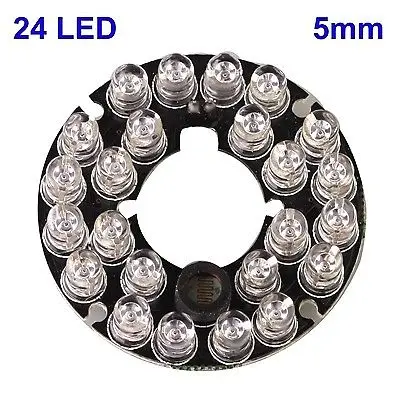 24 LED 5 мм инфракрасная лампа для камеры CCD ИК расстояние: 20 м|board board|cameras cameracamera for |