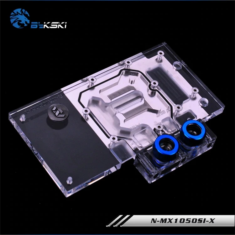 Bykski полное покрытие GPU водного блока для VGA MAXSUN GTX 1050 ti E-sports версия видеокарты N-MX1050SI-X