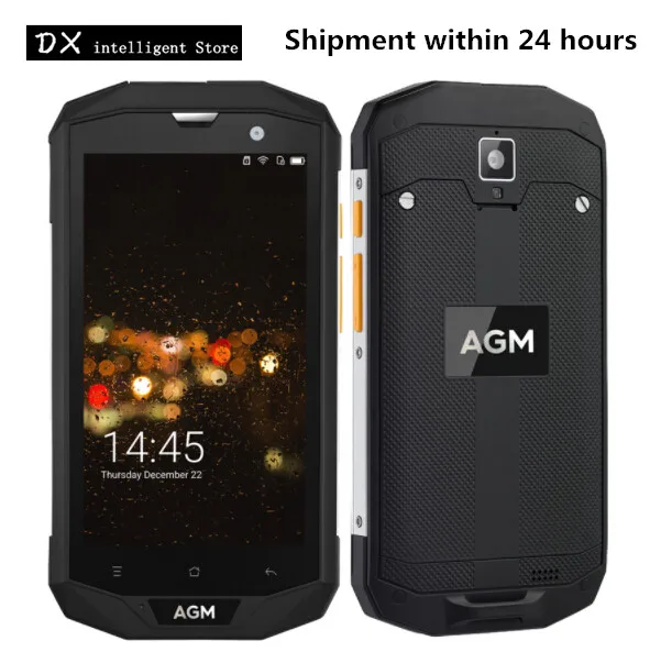 Original AGM A8 4GB+64GB IP68 Waterproof SmartPhone Qualcomm MS8916 Quad Core 5.0&quot HD Android 7.0 4050mAh NFC OTG Mobile Phone|waterproof