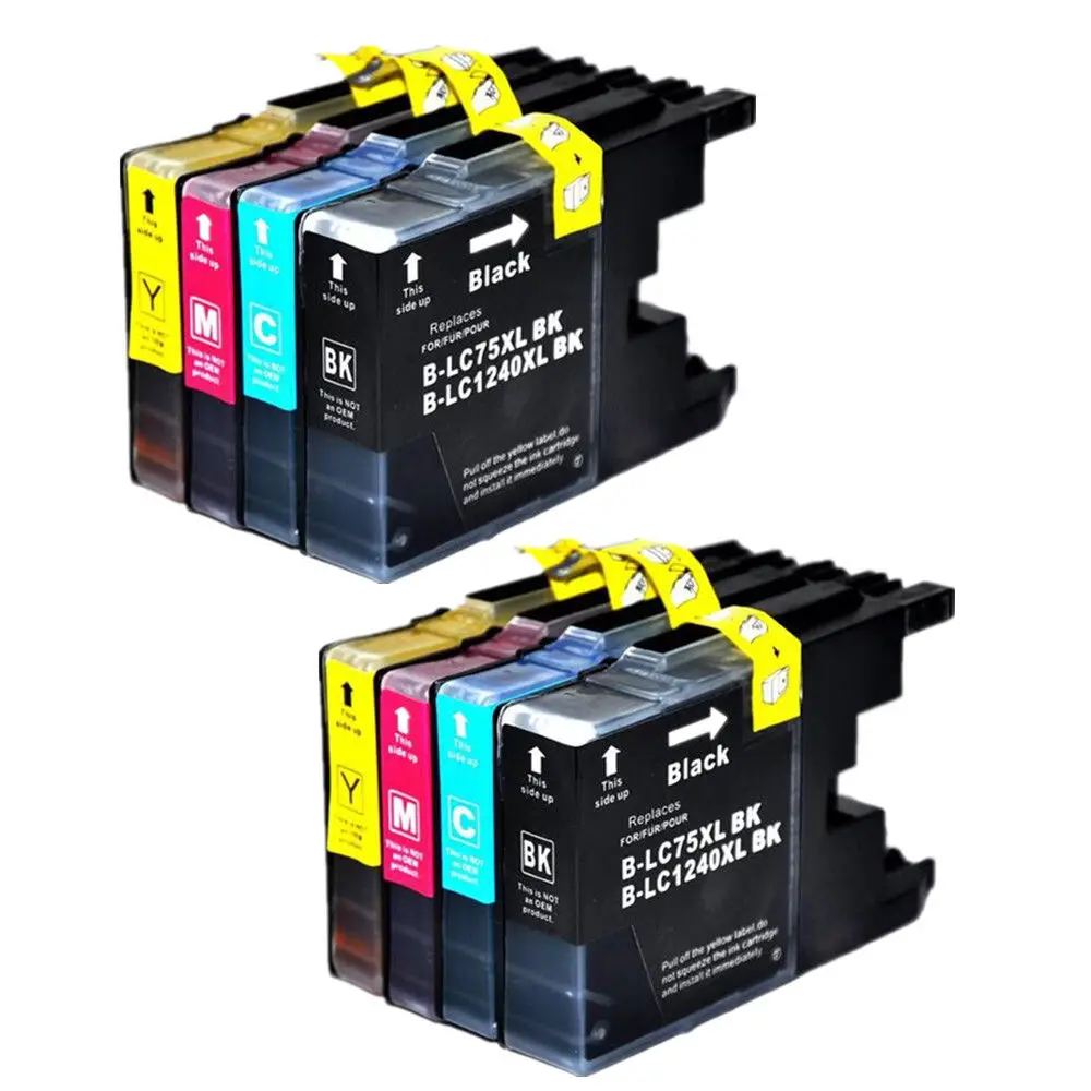 8 чернил для Brother LC1240 MFC J5910DW J6710DW J6910DW J825DW J430W J725DW J835DW | Компьютеры и офис