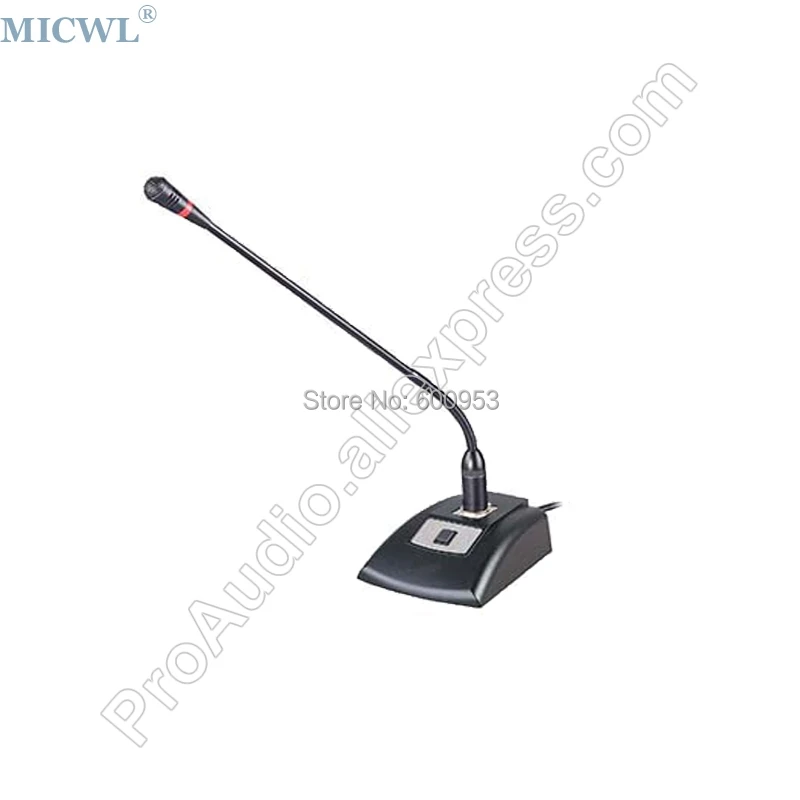 Настольный микрофон MICWL R510 для конференц связи гусиная шея с кабелем 5 м|conference