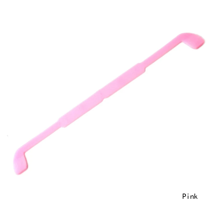 pink Новая мода ремешок цепь противоскользящие очки супер мягкие эластичные силикагель очки - Цвет: pink