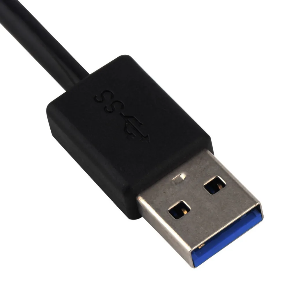 1 шт. 4-Порты и разъёмы USB 3,0 концентратор 5 Гбит/с Портативный Благодаря компактному размеру компьютера Mac ноутбука Тетрадь Настольный Лидер продаж по всему миру