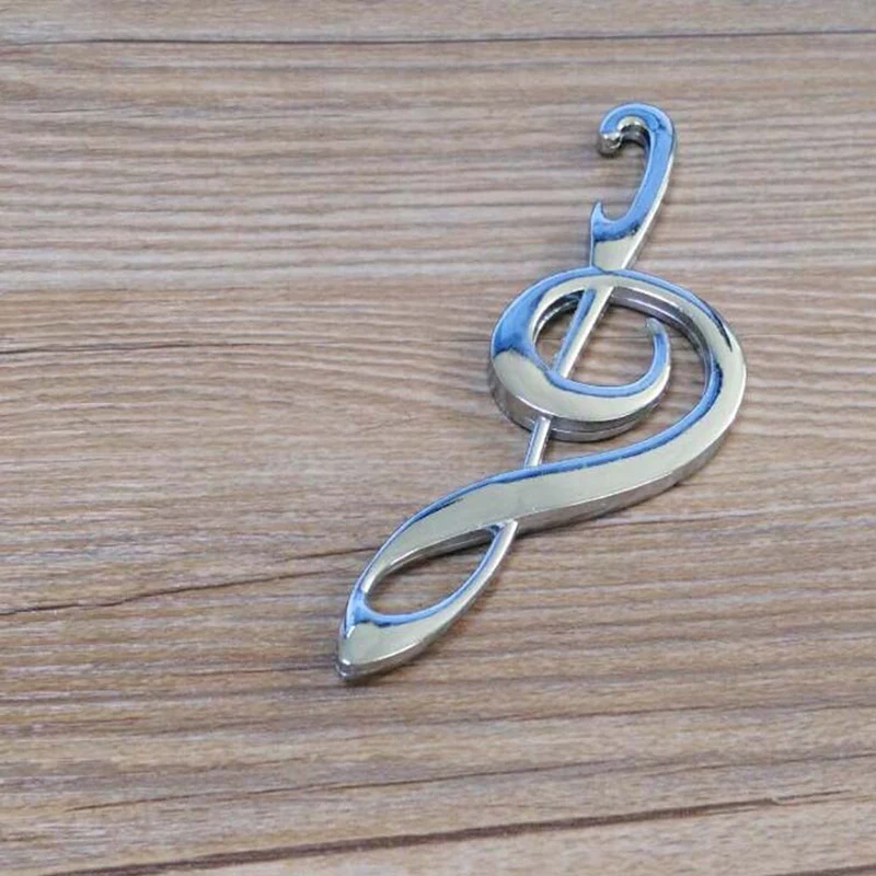 New Arrival Silver Color Bottle Opener Creative Versatile Alloy Music Note-Shape Beer Wedding Decor Party Gift | Дом и сад