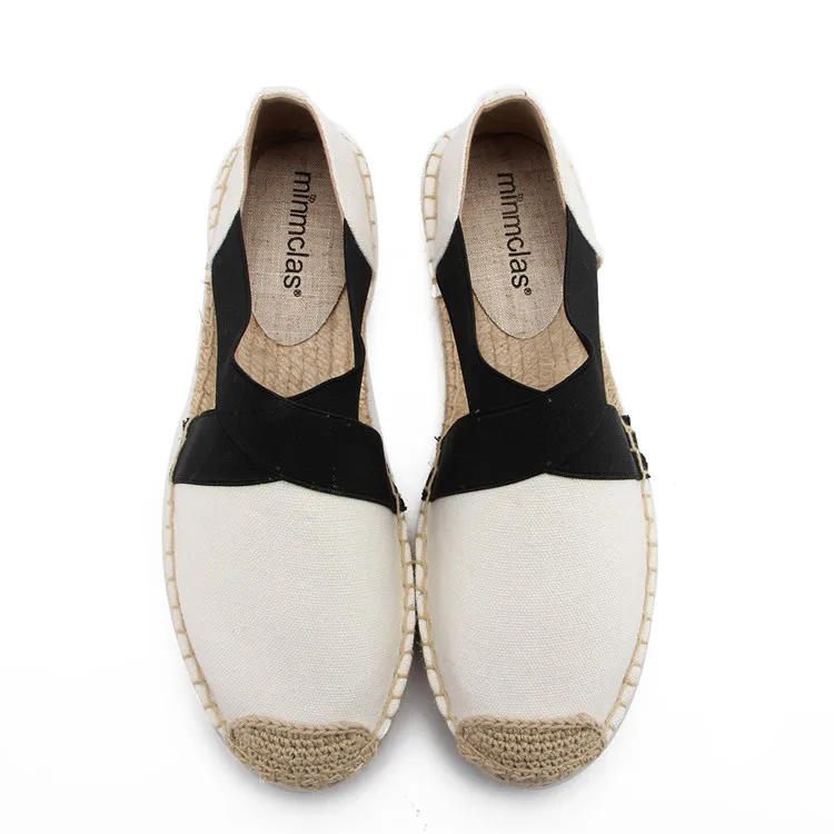 Новинка года; Alpargatas espadrilles; удобные слипоны с рисунком; Женские Повседневные тапочки; дышащие льняные парусиновые тапочки для девочек