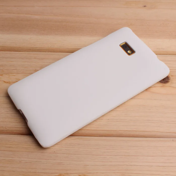 Для htc Desire 600 Dual SIM 606W высококачественный черный прорезиненный жесткий матовый чехол - Цвет: White