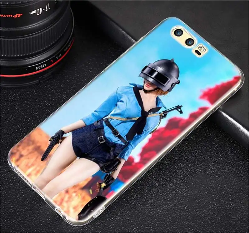 Силиконовый чехол для телефона PUBG игры Мода для huawei P30 Lite P Smart Honor 7A 8 8A 8C 8X 10i Y5 Y6 Y7 Y9 Pro