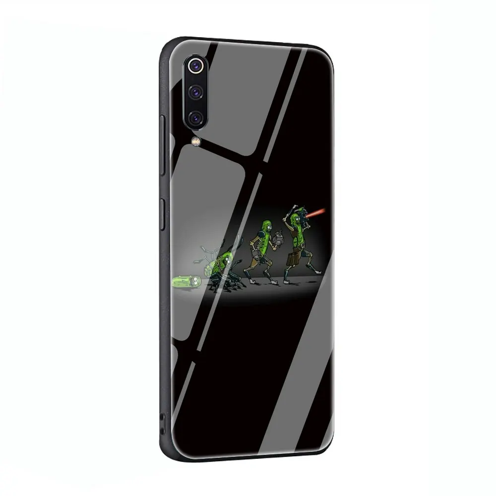 G12 Чехол Rick And marty из закаленного стекла для Xiaomi 8 Lite A1 A2 9 Redmi Note 5 6 7 Pro 6A 4X F1 - Цвет: G12