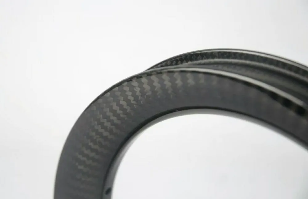 New 12 inch 25mm Slide car scooter push bike twill 3K full carbon fibre bicycle wheels clincher rims 12er 30mm width Free ship | Спорт и