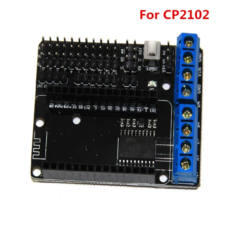 ESP8266 CH340G NodeMcu V3 Lua беспроводной wifi модуль Разъем макетная плата ESP-12E Micro USB ESP8266 CP2102 на основе L293D - Цвет: Base doe CP2102