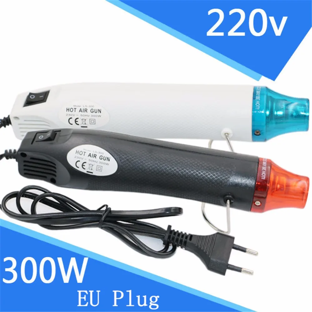 300W Electric Hot Air Gun US 110V/EU 220V Heat DIY Tools For Mud Toys/Rubber Stamp/Shrinkable Film #247679 | Электроника