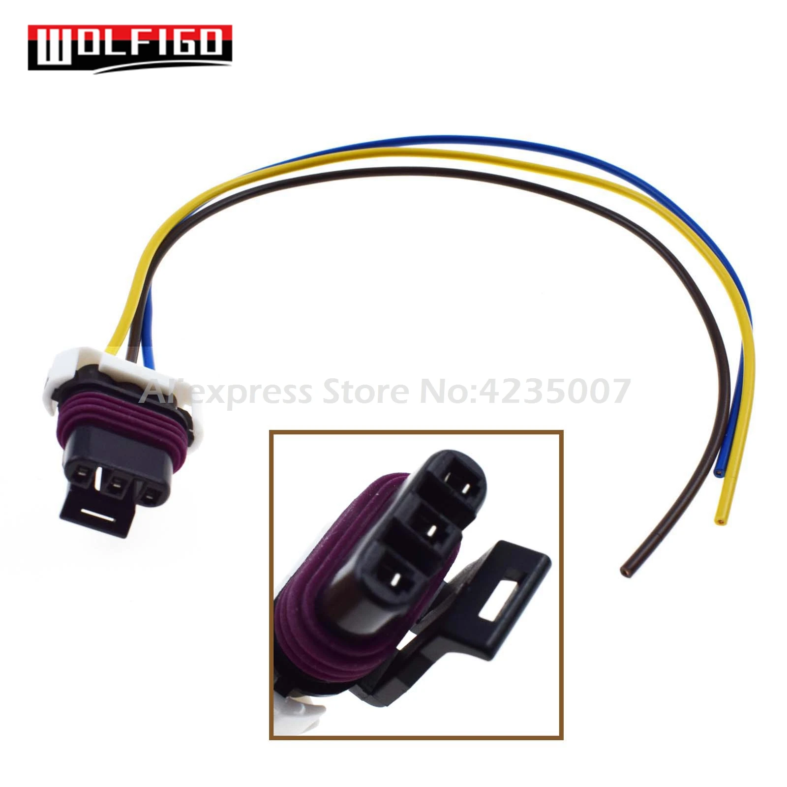 1 PC Pigtail WOLFIGO 96330547 коллектор абсолютного давления Карта датчик w/or w/o разъем косички жгут для Chevrolet Aveo Aveo5 Daewoo Kalos - Цвет: 1 PC Pigtail