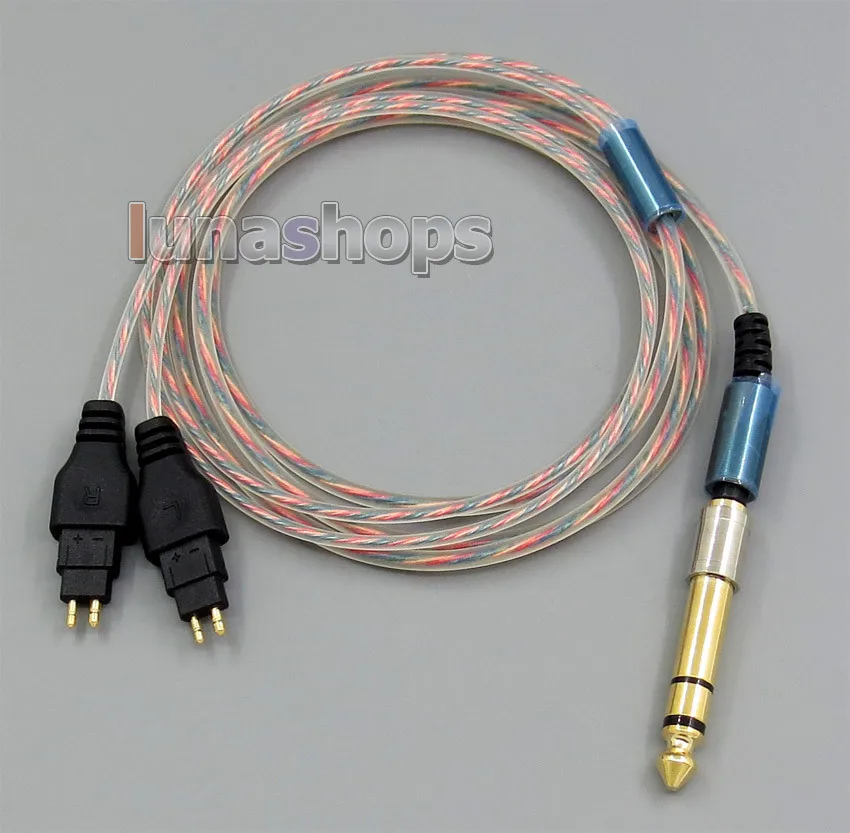 

LN005137 Hi-OFC Dia:3mm Headphone Cable For Sennheiser HD580 HD600 HD650 HDxxx HD660S HD58x HD6xx hd25 Headphone