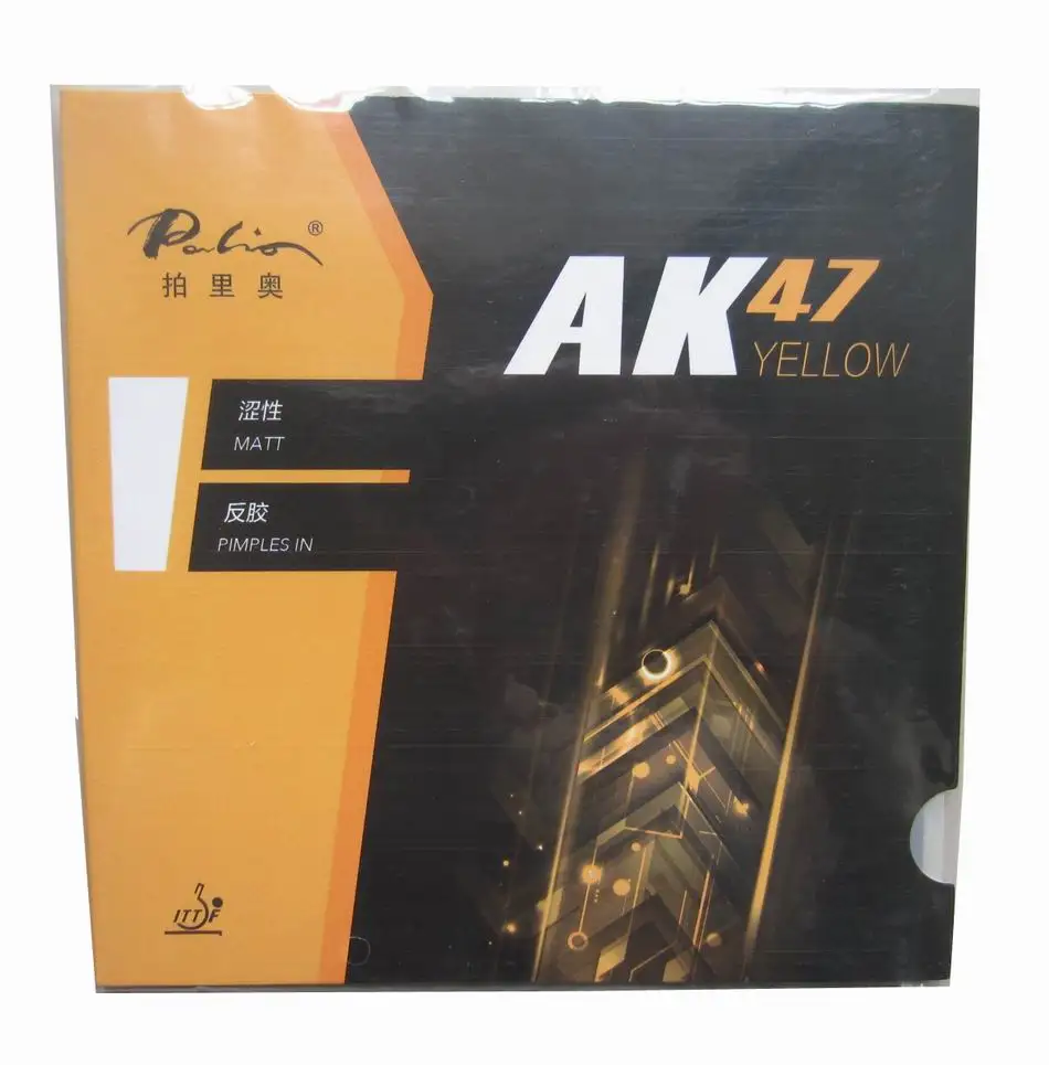 Palio 40 + настольный теннис резиновая HK1997 и AK 47 золото разноцветная губка ракетки