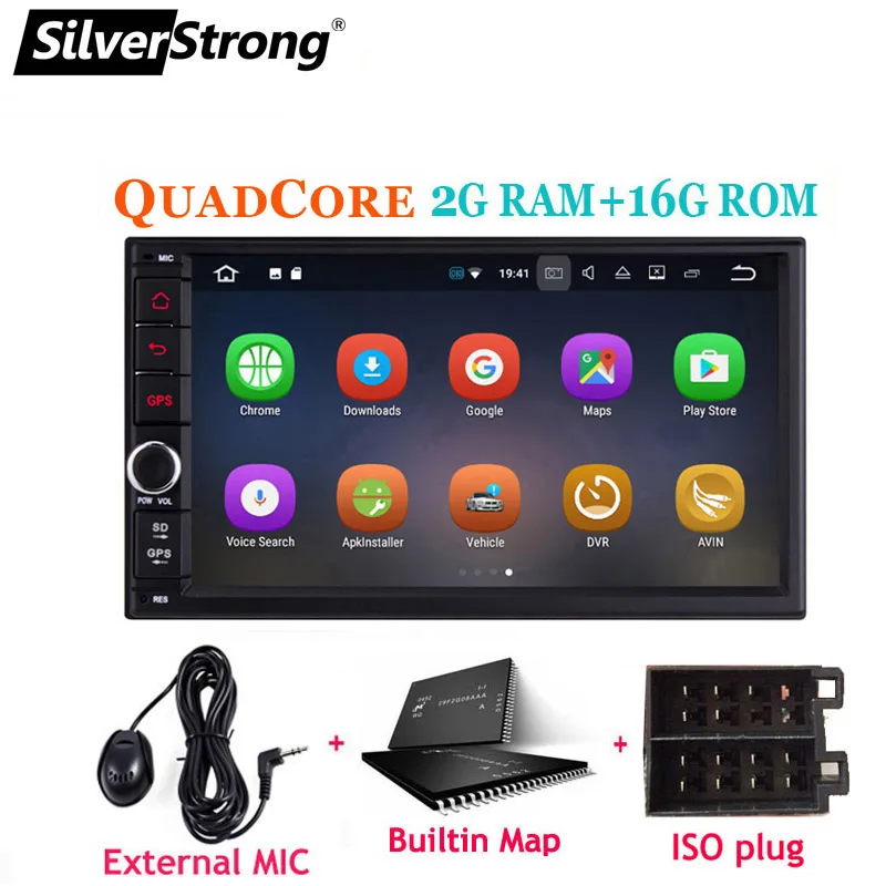 706X30 Mic Ips Android9.0 Универсальный 2din автомобильный DVD OctaCore 4G 32G DSP двойной DIN Автомобильный gps Радио авторадио TPMS SilverStrong 706x30-x5 - Цвет: 706X30 Mic