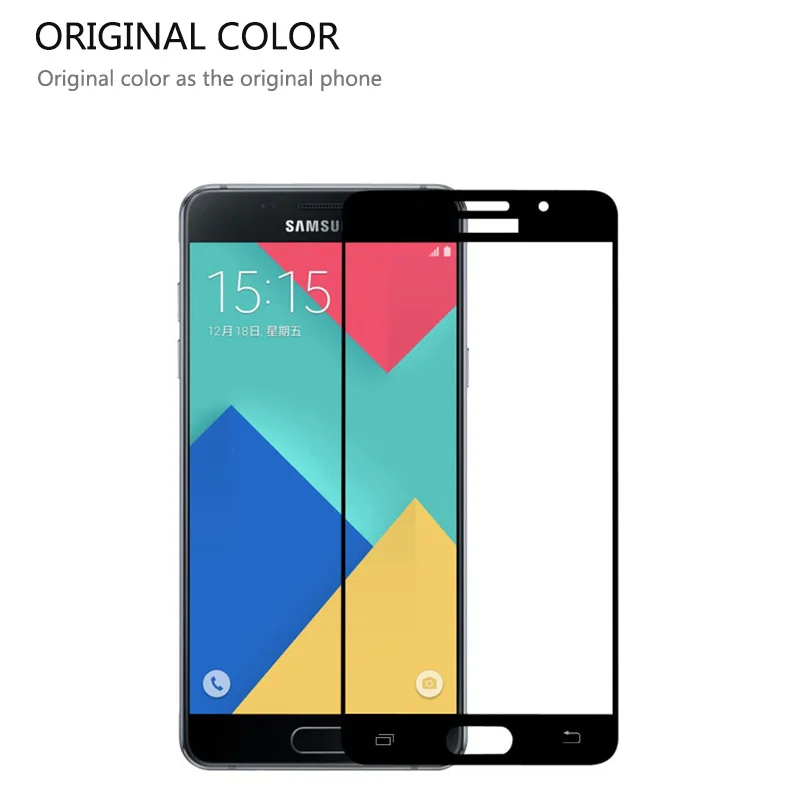Beworlder для samsung Galaxy A5 2016 A510 Закаленное стекло протектор экрана Анти взрыв полное покрытие телефона пленка