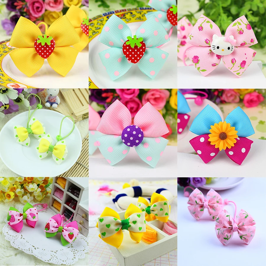 Резинки для волос девочек резинки с бантом аксессуары | Аксессуары одежды