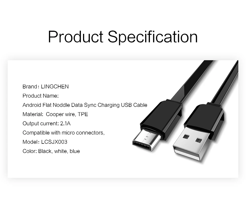 LINGCHEN Micro USB кабель 2A кабель для быстрой зарядки Micro USB для Android мобильного телефона устройство синхронизации данных зарядное устройство кабель для samsung