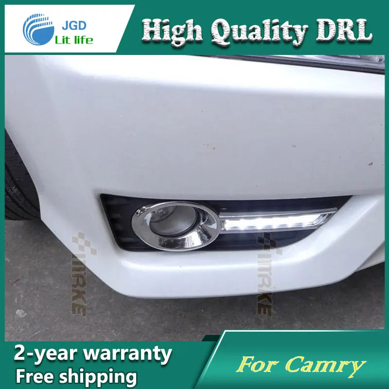 Бесплатная доставка! Дневные ходовые огни для Toyota Camry 6000 12 В 2012 к|daytime running|drl daytime