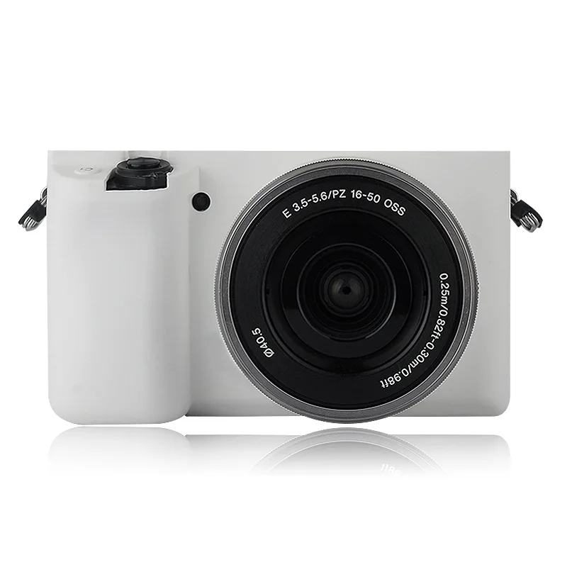 Разноцветный Мягкий силиконовый чехол для телефона Sony A6000 резиновый защитный