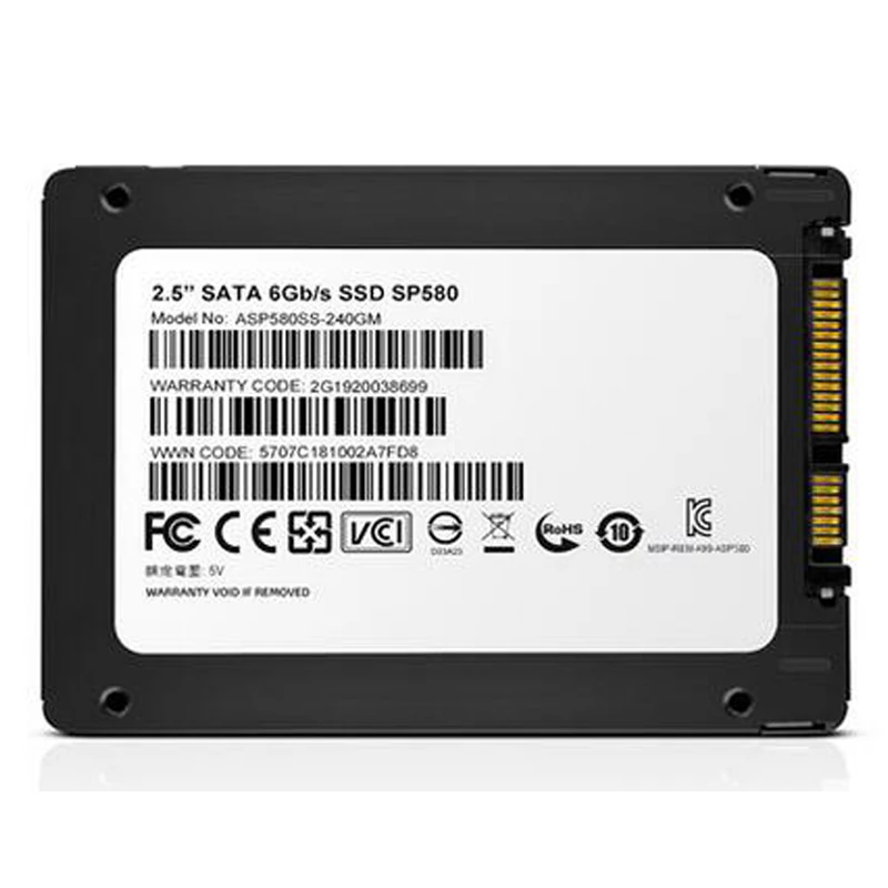 Высокое качество ADATA SSD 240 ГБ SP580 Solid State Drive Твердые жесткий диск HD Жесткий SATA3 hdd ssd