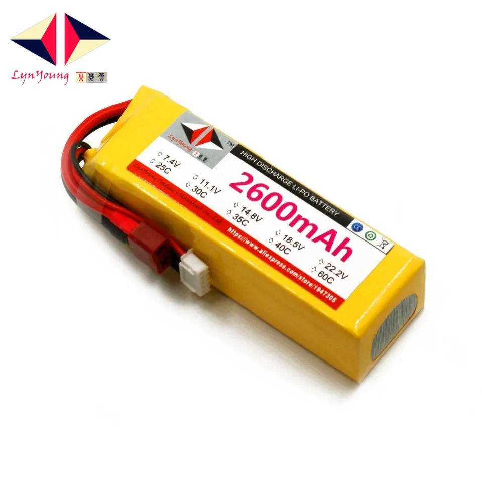 Аккумулятор HX Lipo 4S 14 8 в 2600 мач 25C 30C 35C 40C 60C для радиоуправляемого дрона