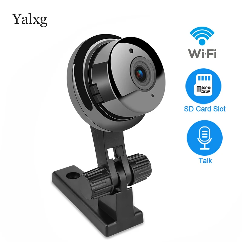 Домашняя мини камера безопасности Wi Fi IP 720 P беспроводная ONVIF P2P двухсторонние