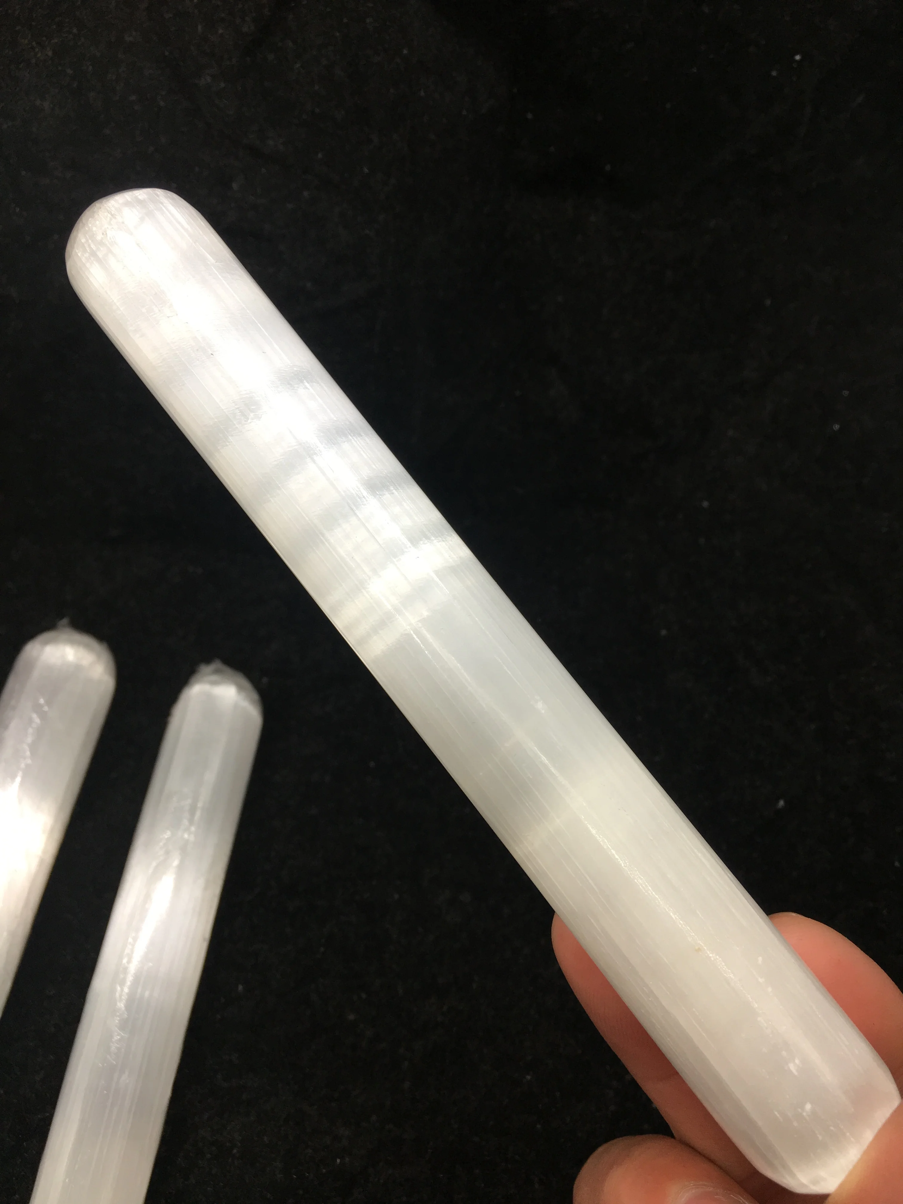 15 см натуральный кварцевый кристалл selenite wand point рейки лечение для женщин
