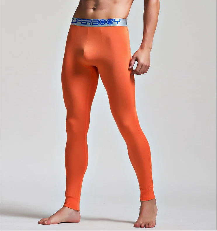 2016 новых людей лонг джонс брюки термобелье сексуальный высокое качество трусы ml