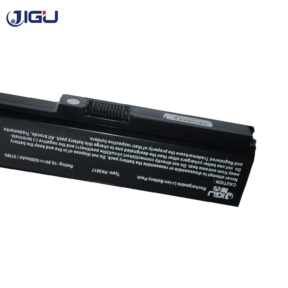 JIGU ноутбука Батарея для Toshiba Сателлит PA3817U-1BAS 1BRS L700 L730 L735 L745 L775 L770 L770-00S L775-109 PA3819U-1BRS |