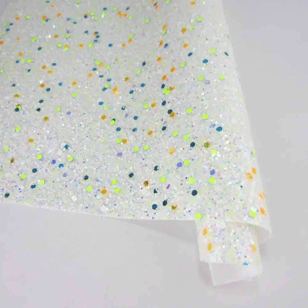 21x30 см светящийся в темноте объемный блестящий материал кожа ткань A4 лист для