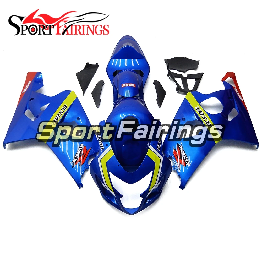 

Full Injection ABS Plastics Fairings For Suzuki GSXR600 GSX-R750 K4 04- 05 2004 2005 Bodywork Cowlings Blue Motorcycle Body Kits