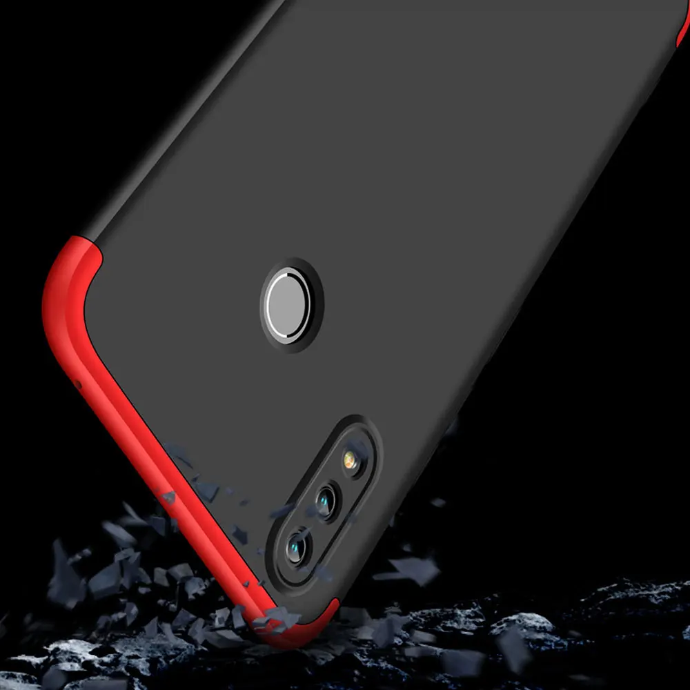 IDOOLS Case for Huawei Honor 8X 8 X Full Protection 3 in 1 Hard PC Back Cover Phone Bags Cases Honor8X Shell |