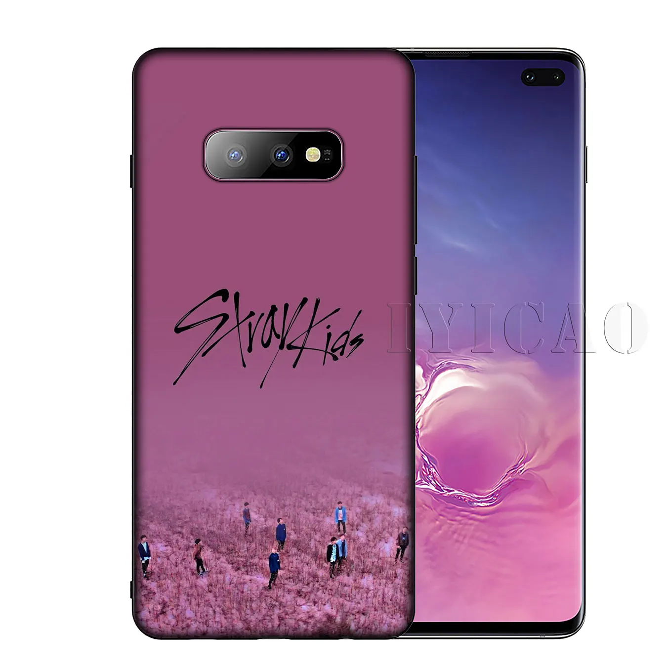Мягкий силиконовый чехол для телефона IYICAO Stray Kids kpop Samsung Galaxy S20 Ultra S10 Lite S9 S8 Plus S6 S7 Edge