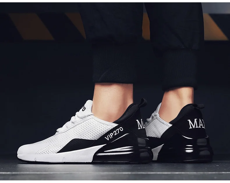 Обувь для бега, мужские кроссовки, дышащие, zapatillas hombre, 270, Air, пара, кроссовки для фитнеса, женские, для спортзала, кроссовки, уличная спортивная обувь