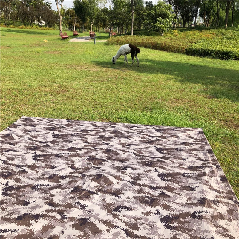WJ Outdoor 4X3M Camping Tarp Sun shelter UV Clothing Rainproof Camouflage Digital Desert Flysheet