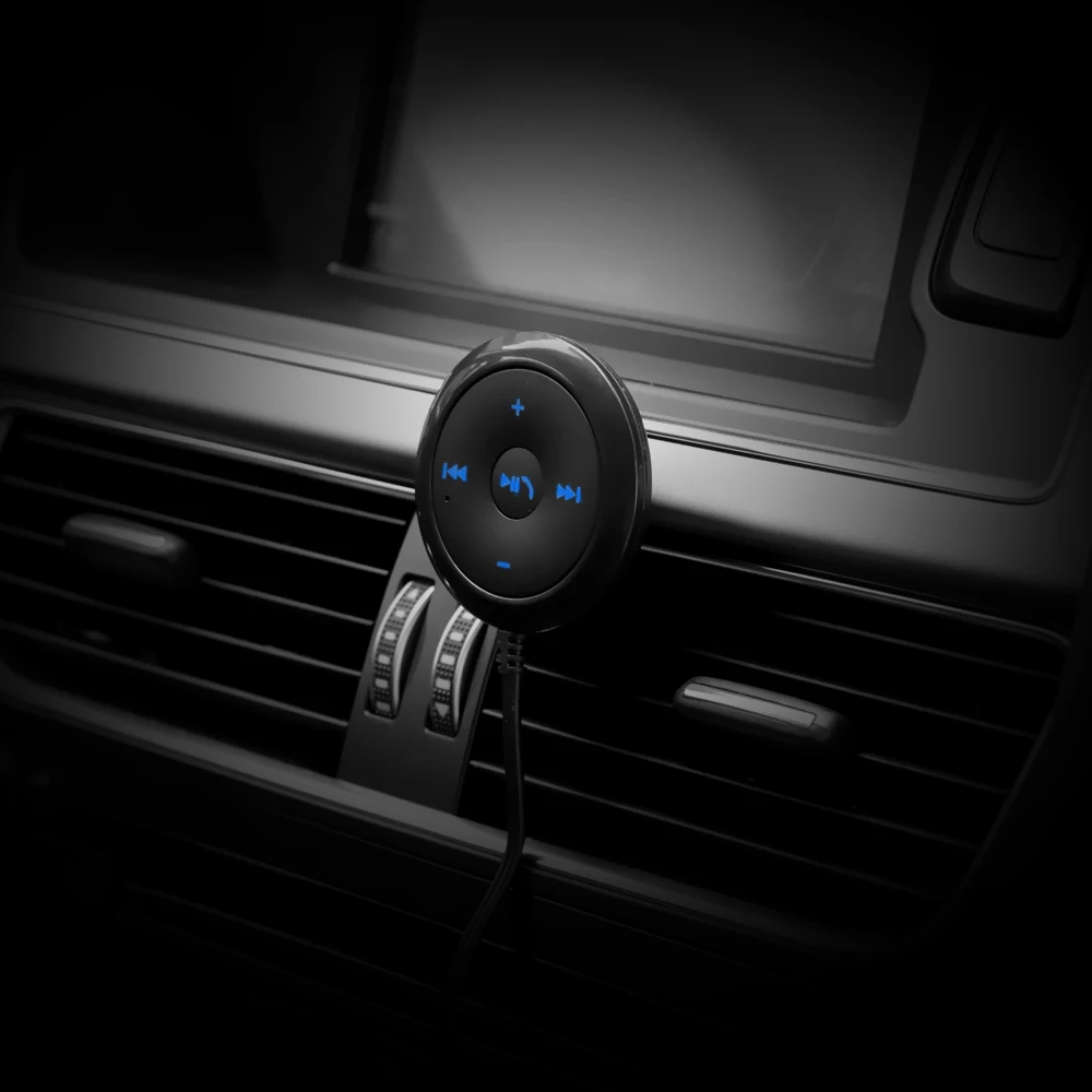 Powstro беспроводной Bluetooth приемник 3,5 мм Jack V 4,2 автомобильный Aux музыкальный адаптер usb зарядка Hands-Free поддержка прямой доставки