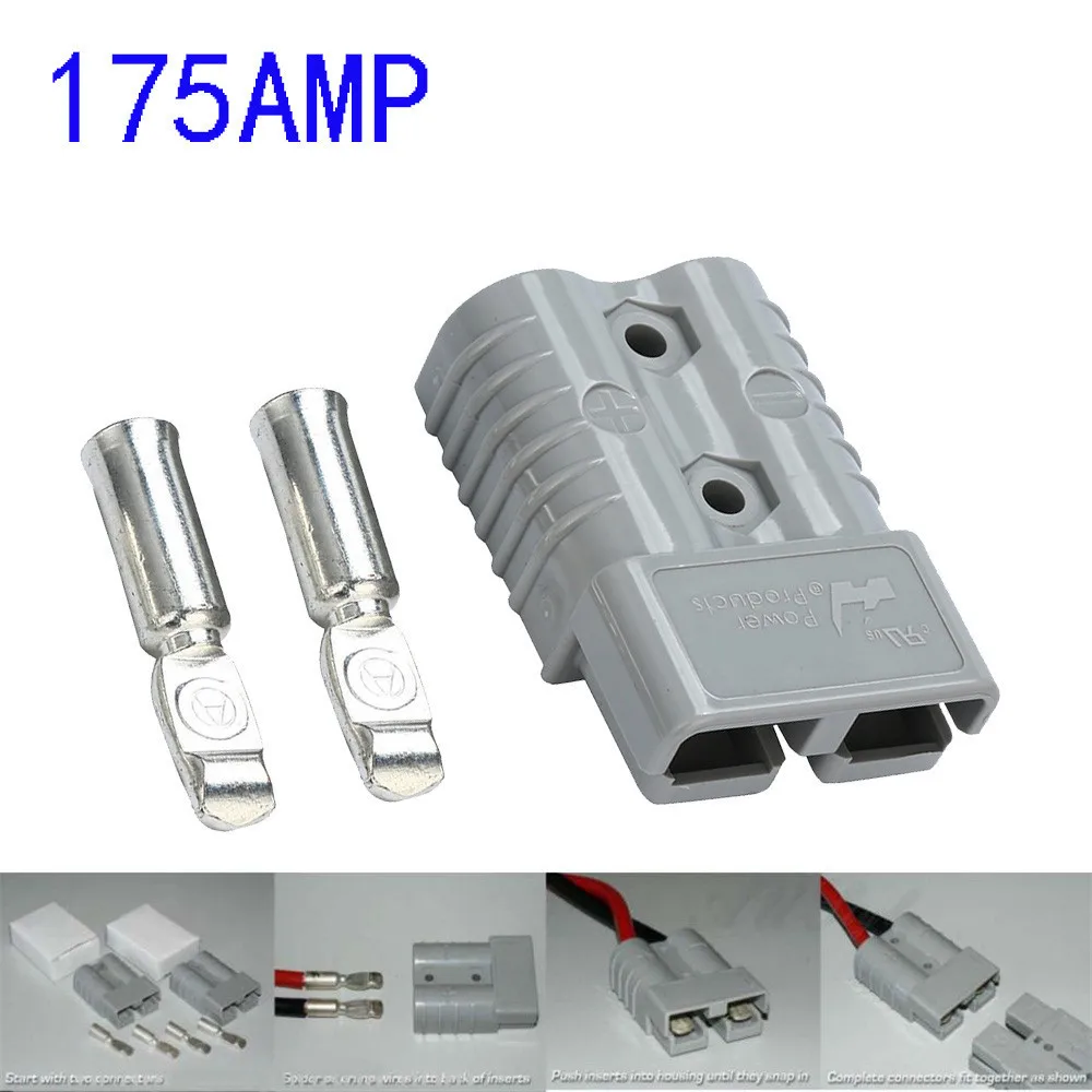 50Amp 175Amp Стиль вилка 12v 24v Зарядное устройство Батарея DC Мощность разъем адаптера для электрического Грузоподъемника по, Мощность оборудование и т. д
