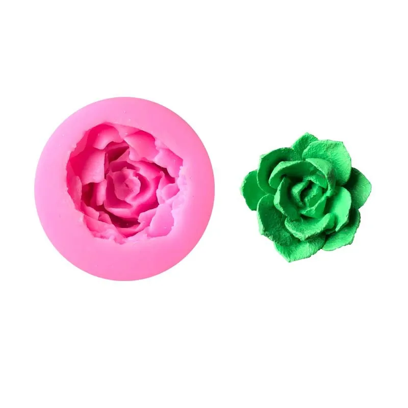 Силиконовые формы для шоколадных конфет суккуленты 3d муссы помадка тортов