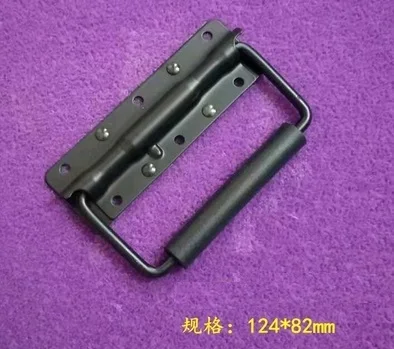 Face mount pull 2 шт./лот, черный чехол для дорожного полета, утопленный шарнир с застежкой, Угловой протектор, пружинный чехол для дорожного движения, комплект оборудования - Цвет: Face mount pull