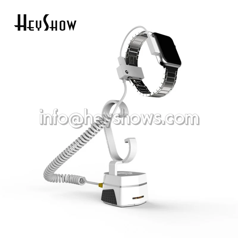 6PCS Smart Watch Security Burglar Alarm Display Stand Apple Iwatch Sony Watch Anti-Theft Device Holder With Wireless Control