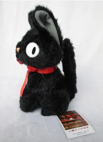 Новая японская аниме студия Ghibli Kiki службы ДОСТАВКИ jiji Cat 8," плюшевая кукла игрушка детский подарок