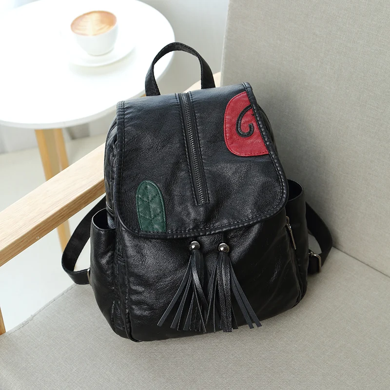 Kanken защита от кражи рюкзак дорожная сумка кожаный Mochila женские роскошные