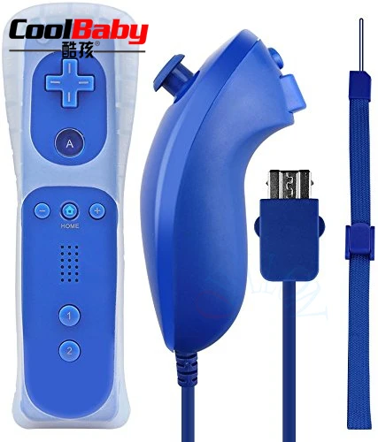 Беспроводной геймпад для Nintendo Wii с дистанционным управлением без движения + Nunchuck