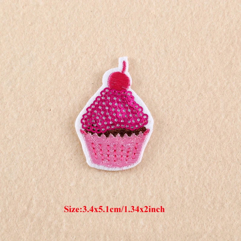 20 шт. патчи с вышивкой вишневого кекса | Дом и сад